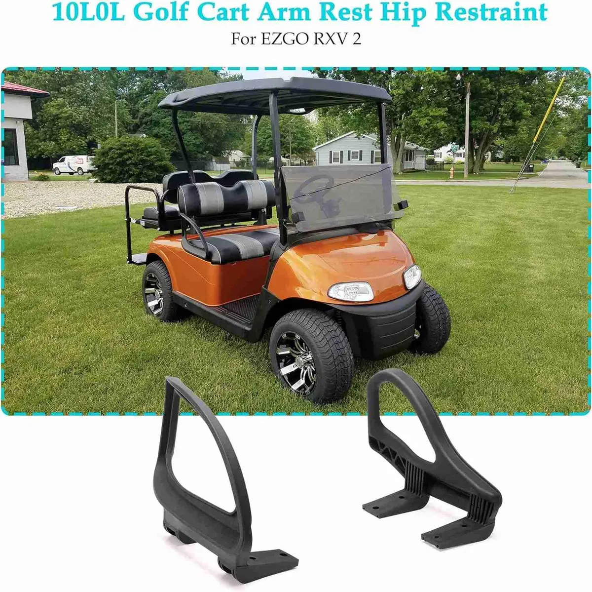 Golf Cart Arm Rest Hip Restraint For Ezgo Rxv 2 2016-Up - 10L0l 1