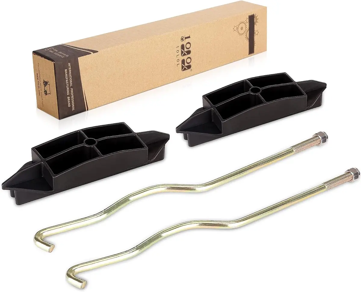 Golf Cart Battery Hold Down Plate With Rods Kit For Club Car Precedent 2004-2009 - 10L0l 1