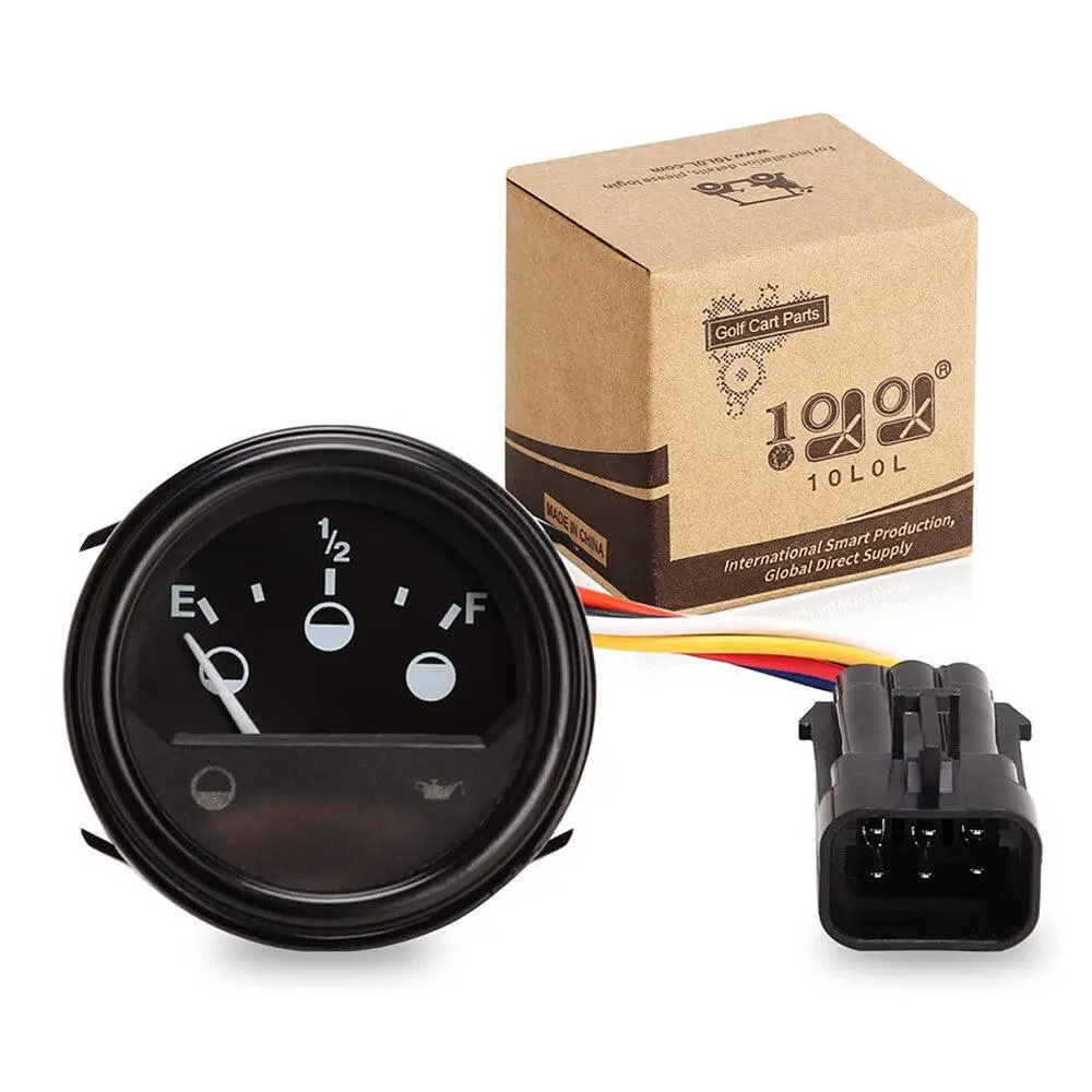Golf Cart Battery Meter And Fuel Gauge For Ezgo Rxv Gas And Electric 48 Volt - 10L0l 1