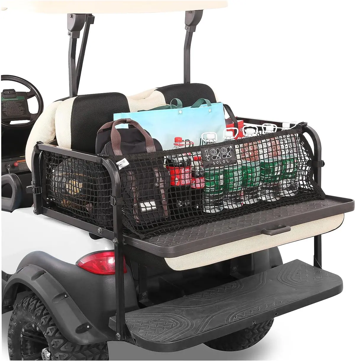 Golf Cart Elastic Storage Net Double Layer Nylon Mesh For Yamaha Club Car Ezgo - 10L0l 1