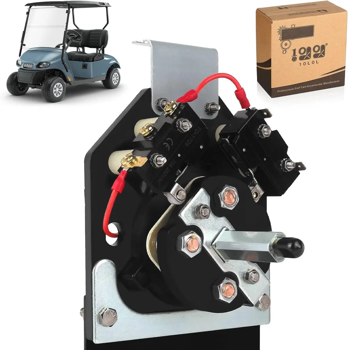 Golf Cart Forward And Reverse Switch Assembly Suitable For Ezgo Txt 1994-Up - 10L0l 1