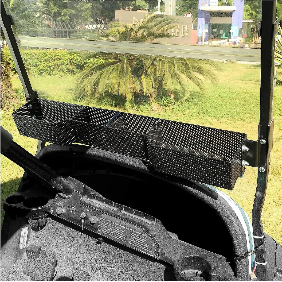 Golf Cart Front Basket Is Foldable For Ezgo/Club Car/Yamaha - 10L0l 2
