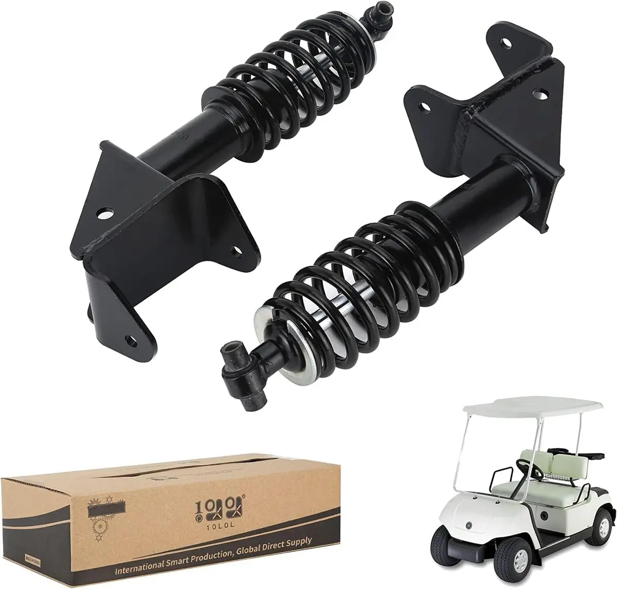 Golf Cart Front Shock Springs For Yamaha Drive G22 G&E - 10L0l 1