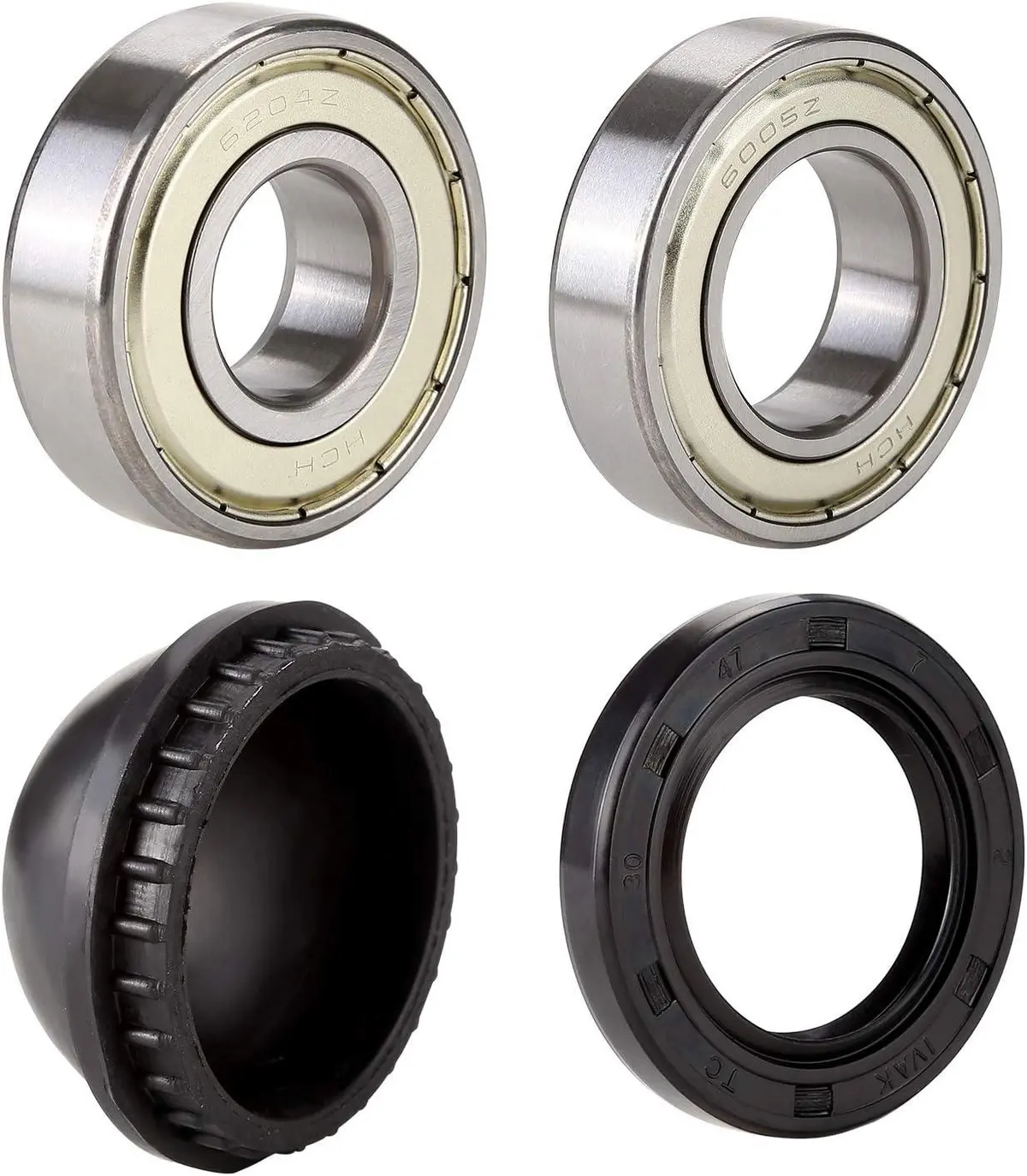 Golf Cart Front Wheel Bearing Kit With Rubber Dust Cover For Yamaha G2-G29 - 10L0l 2