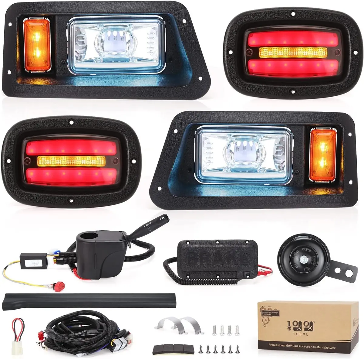Golf Cart Led Light Kit For Yamaha G14 G16 G19 G22 - 10L0l 1