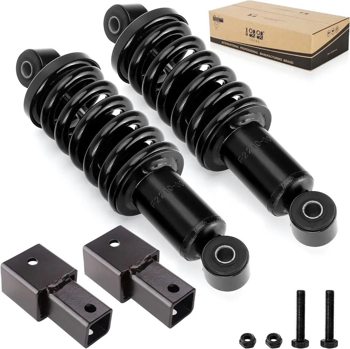 Golf Cart Lift Heavy Duty Rear Shocks Spring For Yamaha - 10L0l 1