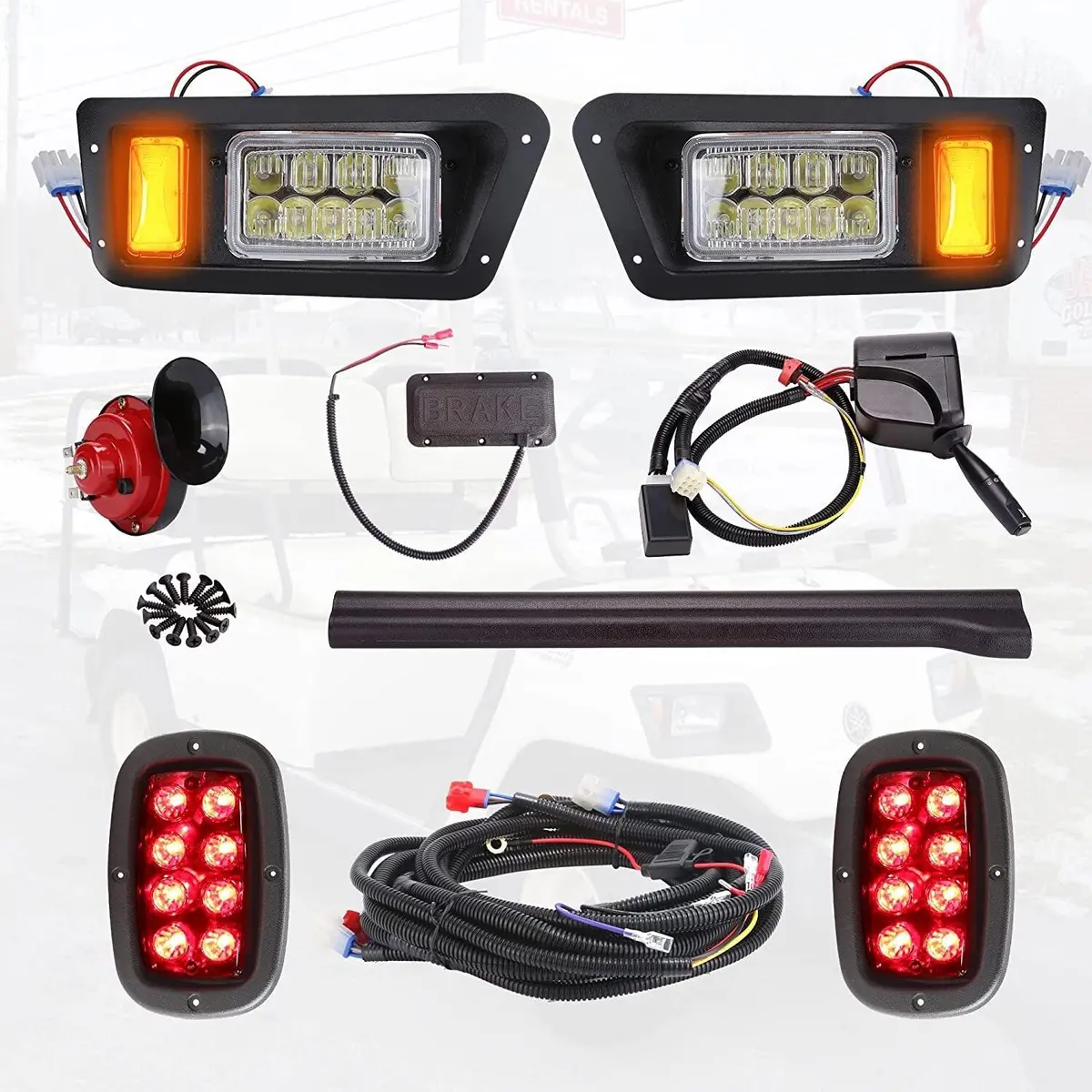 Golf Cart Light Kit For Yamaha G14 G16 G19 G22 - 10L0l 1