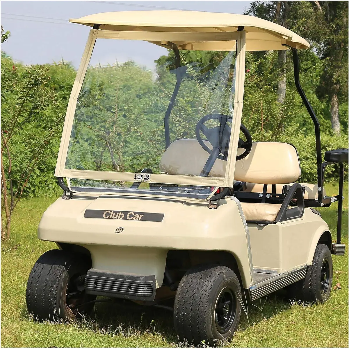 Golf Cart Lightweight Foldable Windshield Fits Club Car Ds - 10L0l 1