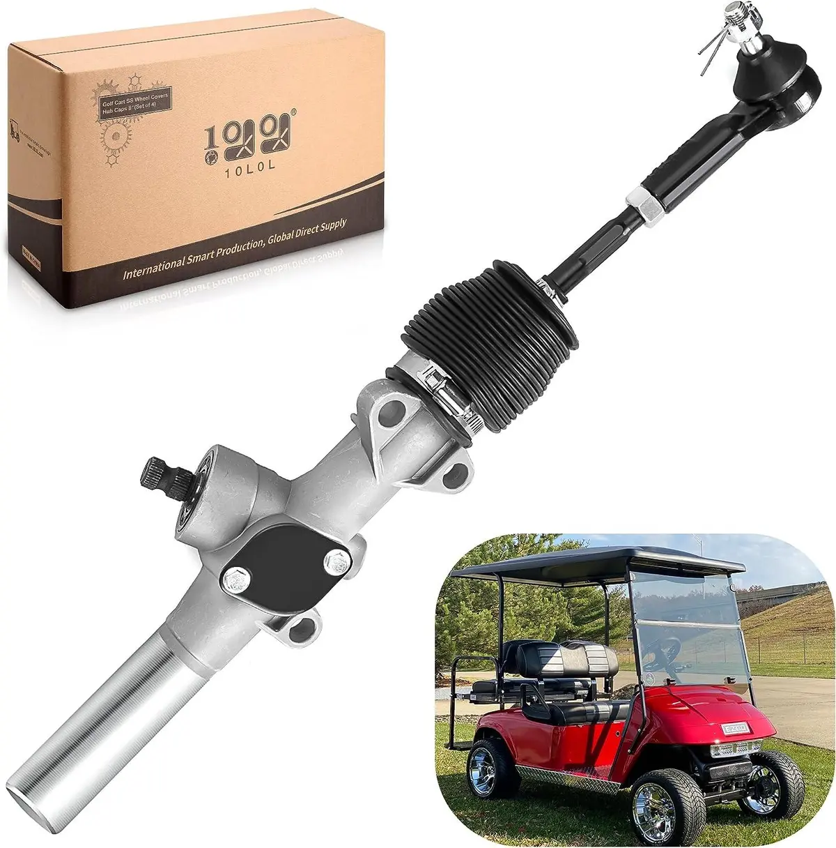 Golf Cart Steering Gear Box Assembly For Ezgo Txt 2001 Up (Electric & Gas) - 10L0l 1