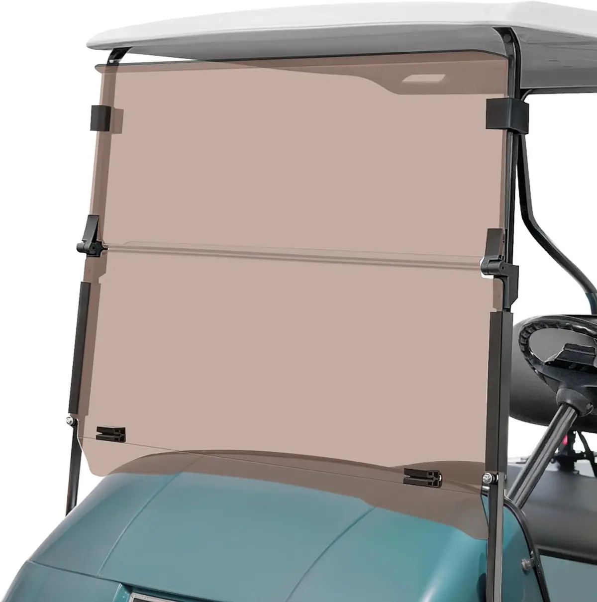 Golf Cart Windshield For Ezgo Txt 1995-2013 Transparent Foldable - 10L0l 2