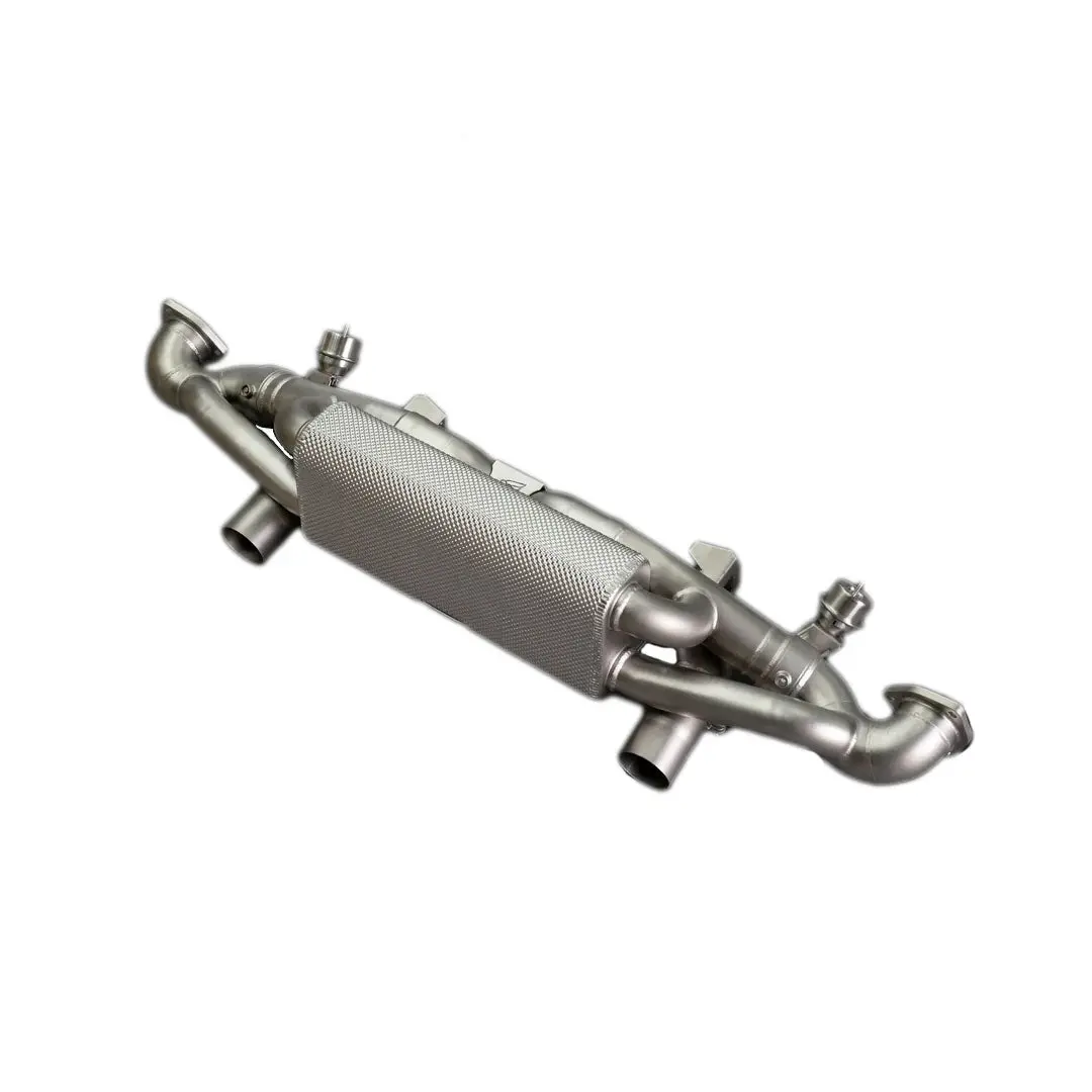 Ipe Exhaust Muffler For Porsche 718 Gt4 Rs 1
