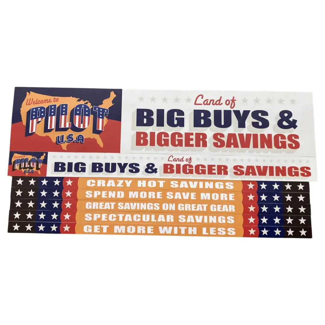Merchandising Fixture - 3 Merchandising 7 Sign Set 975840 2