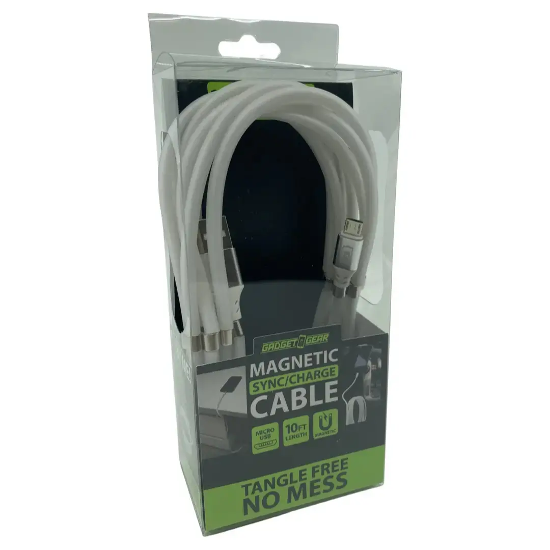 Charging Cable Magnetic Usb To Micro Usb 10Ft - 6 Pieces Per Pack 23009Mn 1