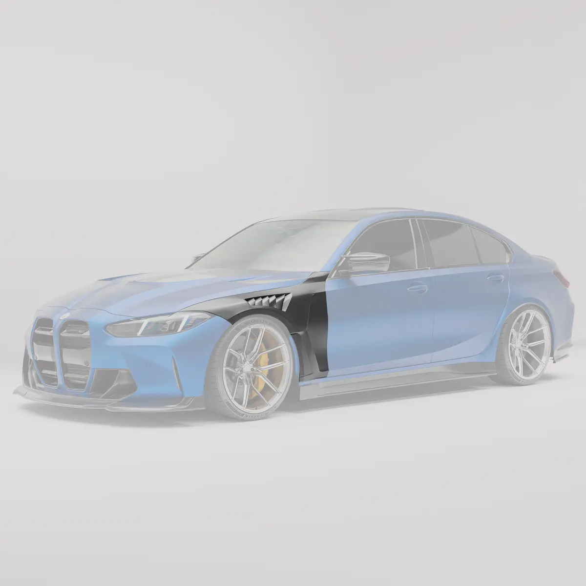 Bmw M3 G80 Carbon Fiber Side Fenders 2