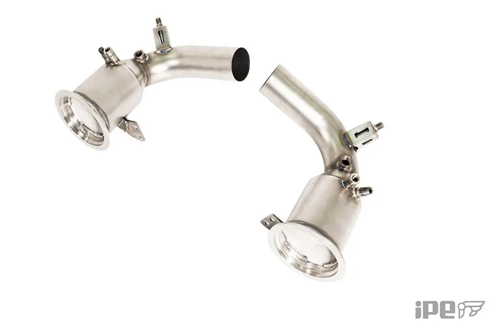 Ipe Link Pipe Porsche 992 Turbo S 2