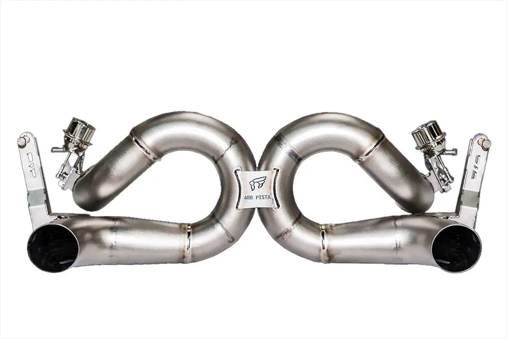 Ipe Exhaust Ferrari 488 Pista Titanium System 1