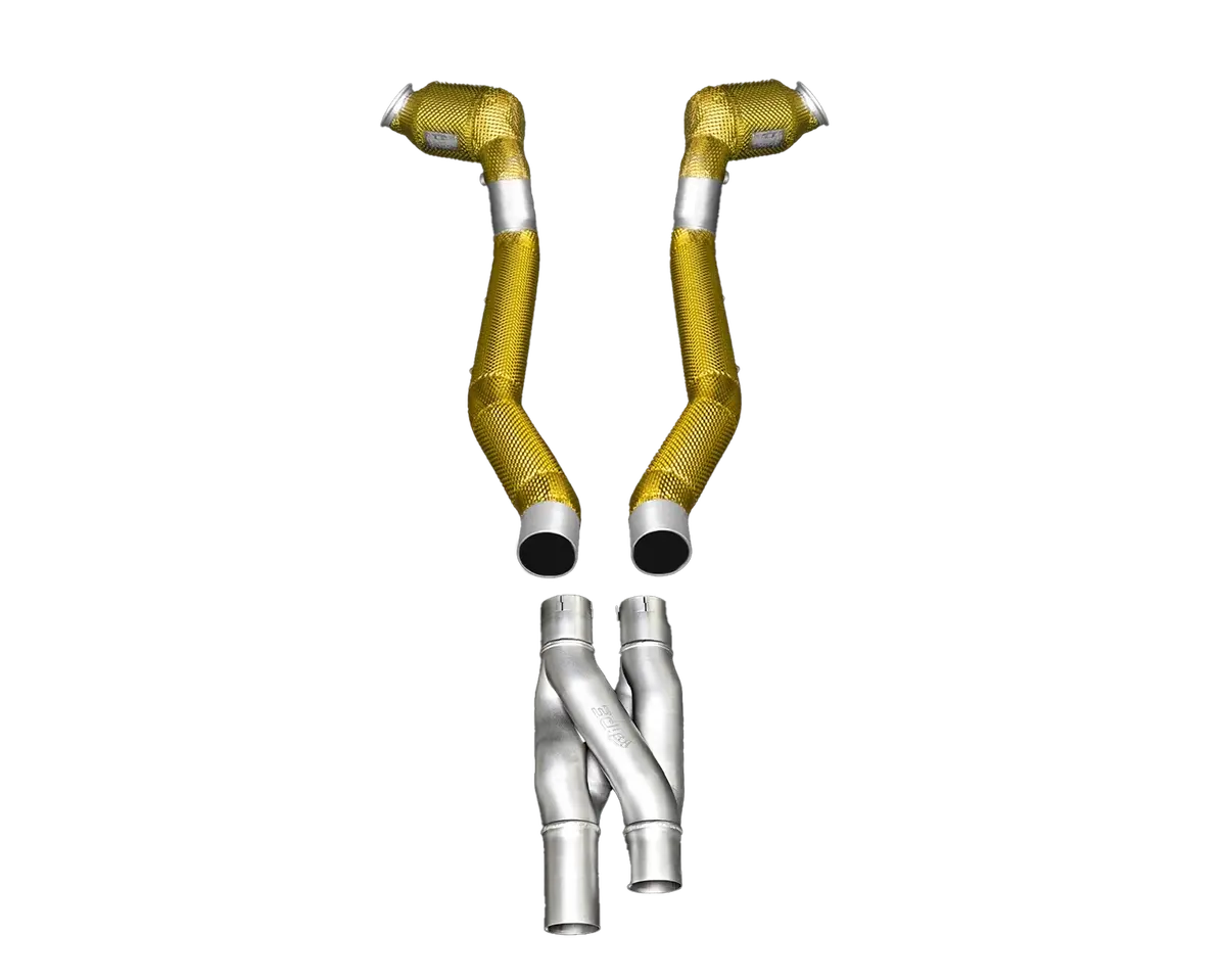Ipe For Ferrari Roma – Downpipes 2