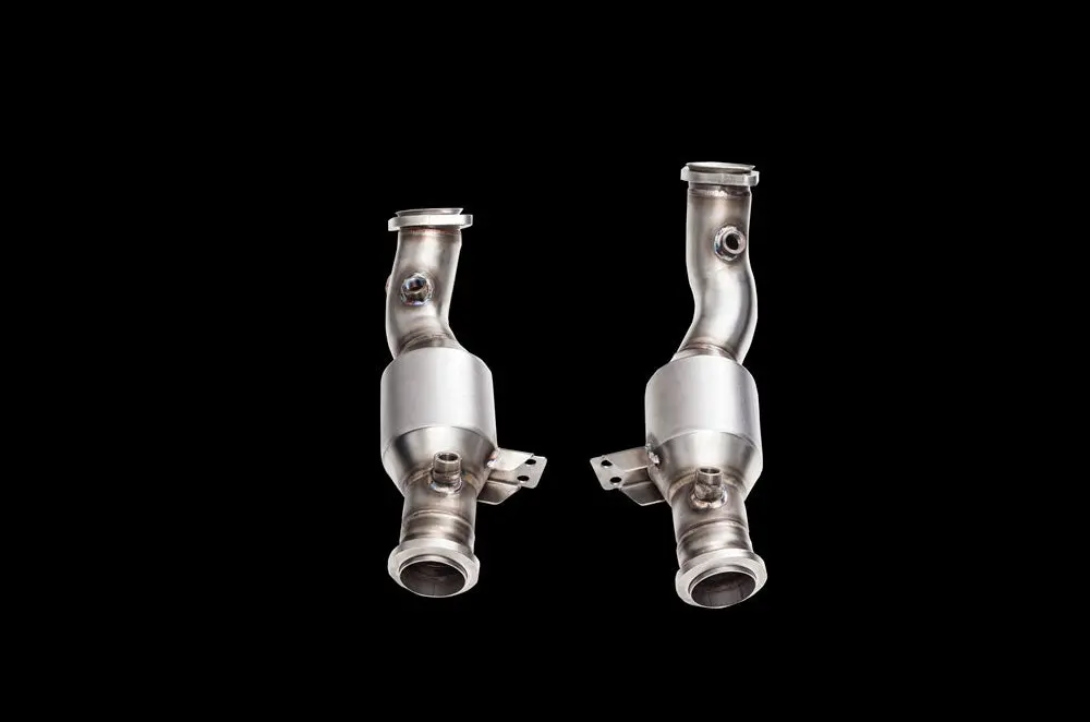 Ipe Cat Pipes For Mercedes C43 Amg / C400 / C450 W205 1
