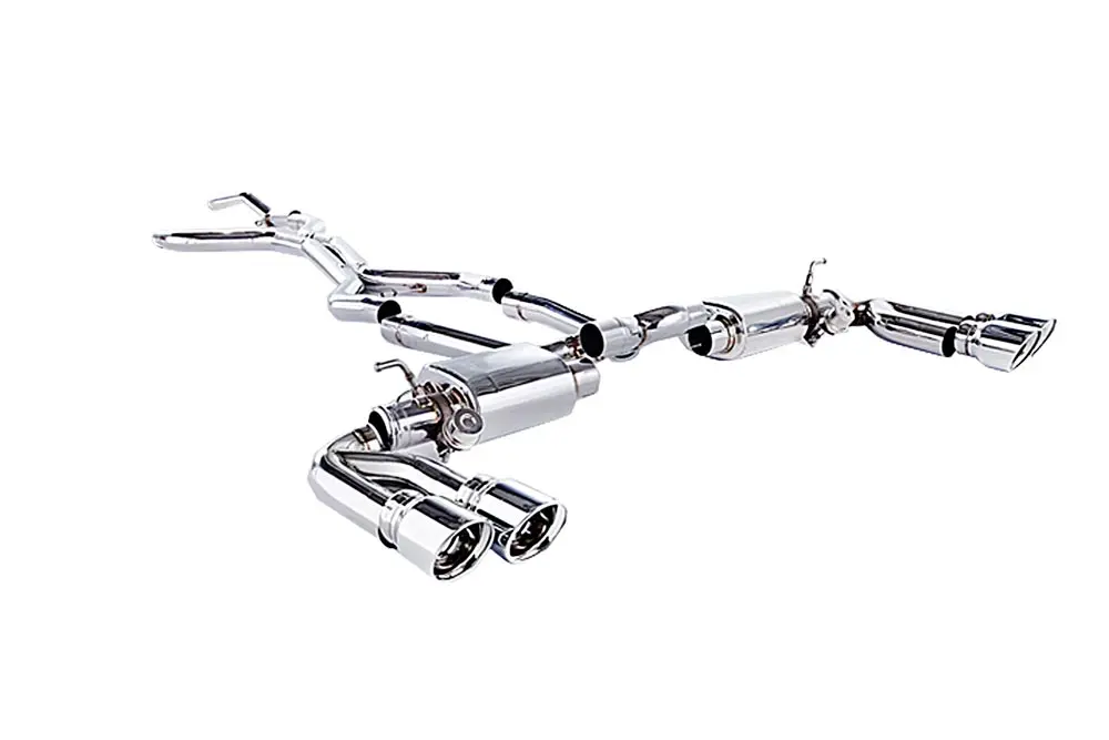 Ipe Exhaust Catback For Porsche 958 Cayenne Turbo 1