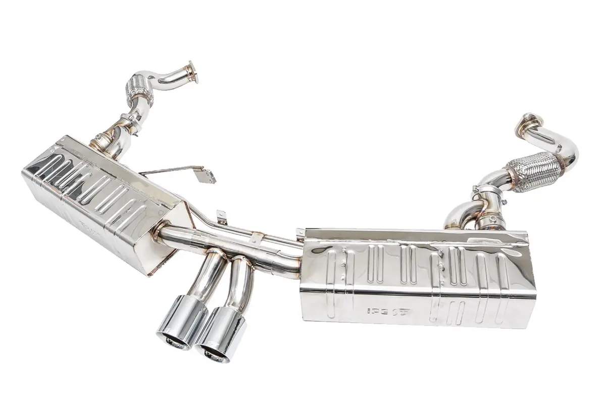 Ipe Exhaust Muffler For Porsche 981 Cayman Gt4 1