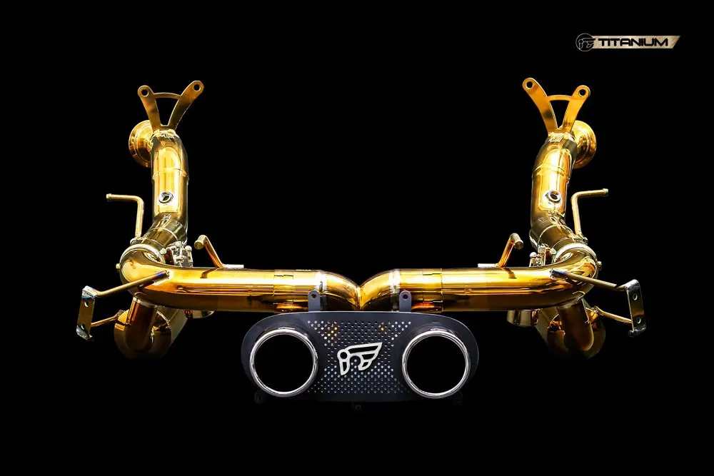 Ipe Exhaust Ferrari 458 Italia Titanium F1 System 1