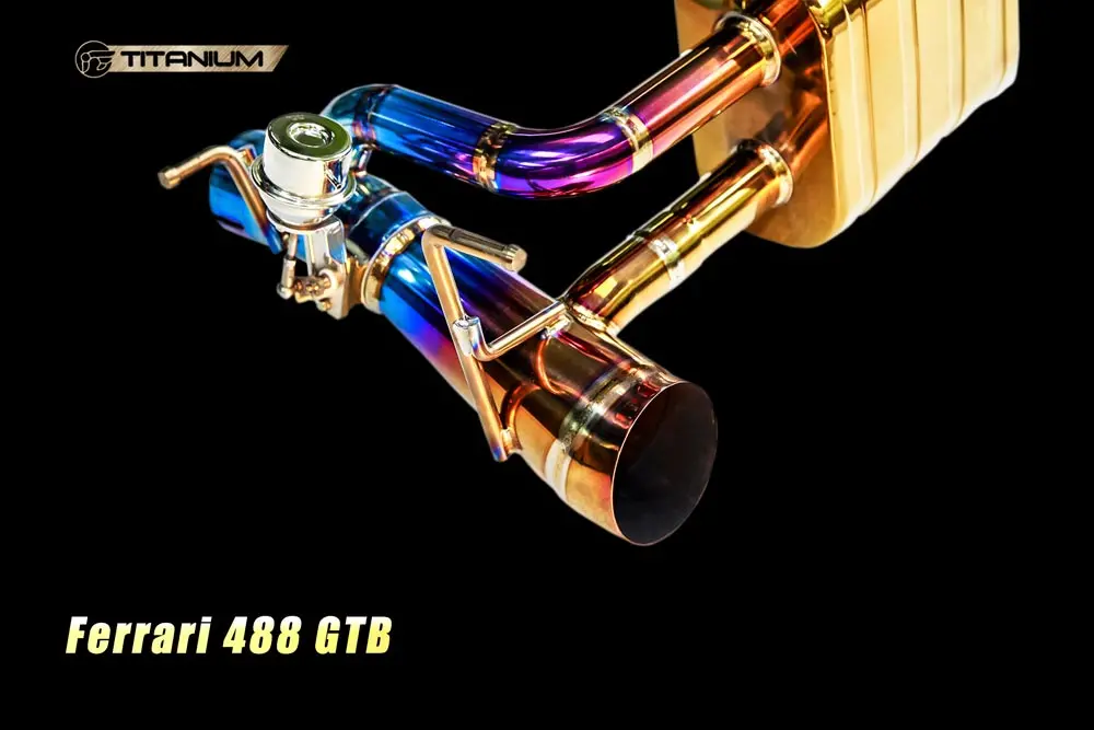 Ipe Exhaust Ferrari 488 Gtb | Full Evolution Titanium System 2