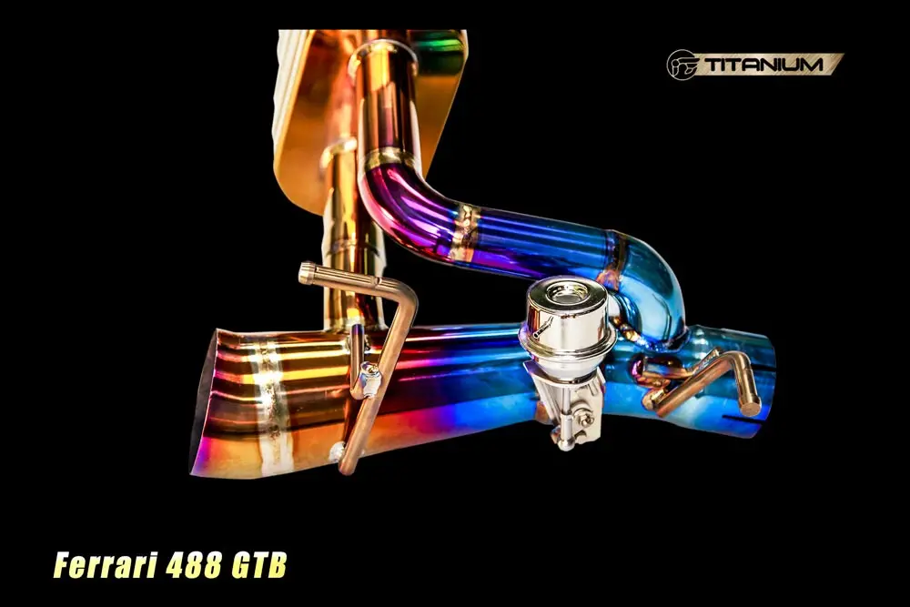 Ipe Exhaust Ferrari 488 Gtb | Full Evolution Titanium System 3