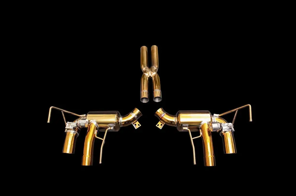 Ipe F1 Exhaust For Ferrari Ff In Titanium 1