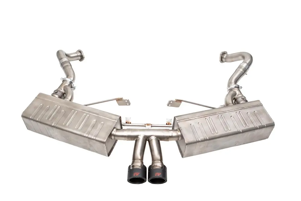 Ipe Muffler Porsche 981 Boxster / Cayman | Titanium 1