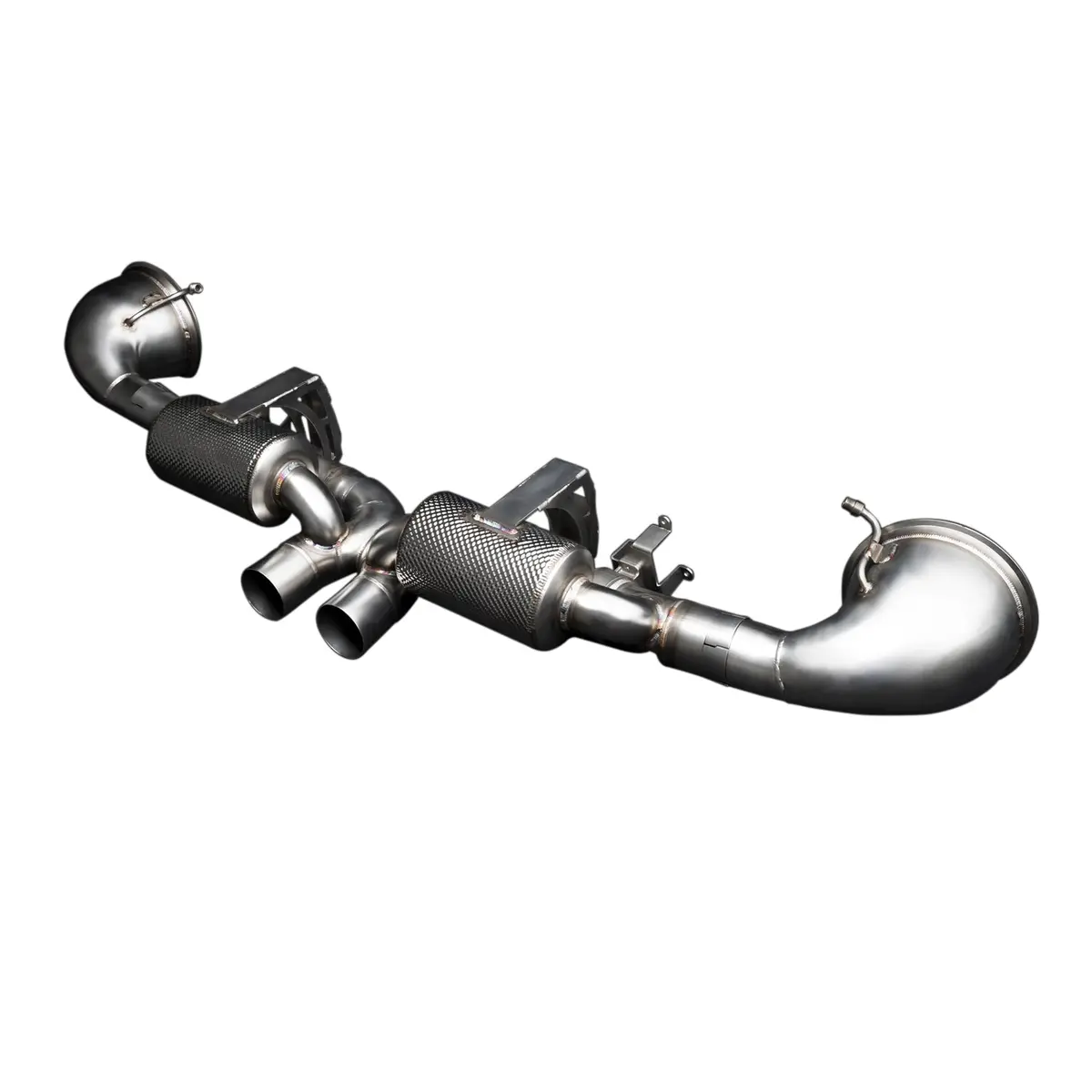 Ipe Exhaust Muffler For Porsche 992 Gt3 1