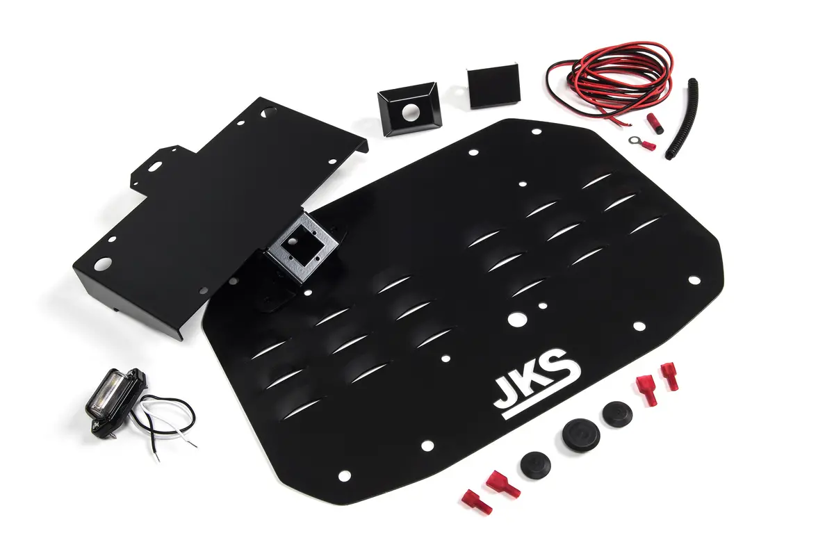 Tailgate Vent Cover With License Plate And Camera Mount | Wrangler Jl 1