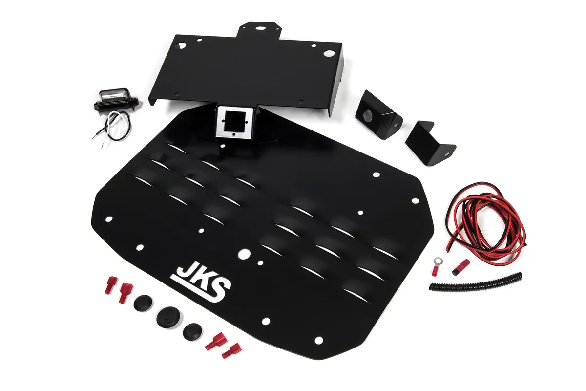 Tailgate Vent Cover With License Plate And Camera Mount | Wrangler Jl 2