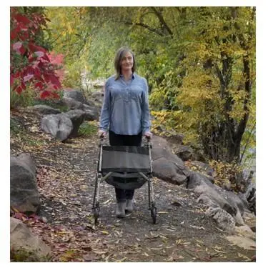 Signature Life Elite Travel Folding Walker 1
