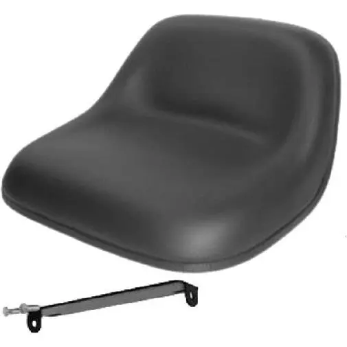 Loader Compact Lawn Mower Garden Tractor Seat W/ Flip Bracket 2