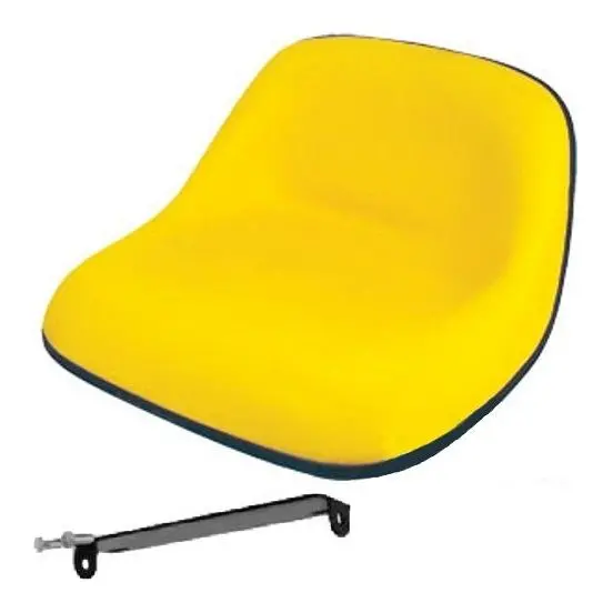 Loader Compact Lawn Mower Garden Tractor Seat W/ Flip Bracket 2
