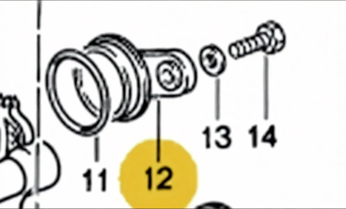 928 105 319 02 - O-Ring - No Longer Available - See Notes Below For Alternative 1