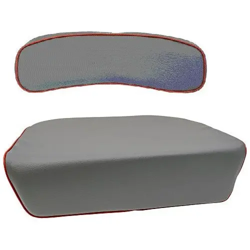 2 Piece Tractor Seat (Strap Style) Cushion Set For Massey Ferguson, Allis Chalmers, Oliver 2