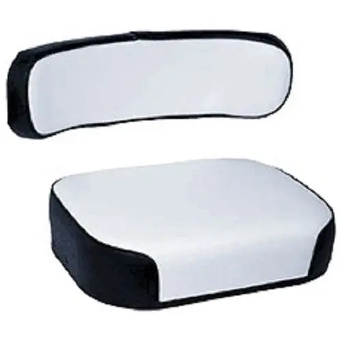 2 Piece Tractor Seat Cushion Set For Oliver / White 2