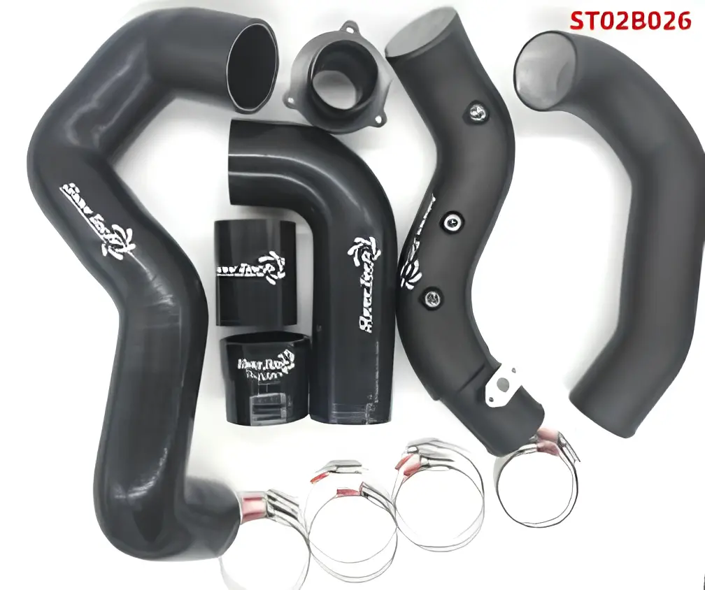 Ame Motorsport B8.5 Turbo Pipe For Audi Longitudinal 2.0T Engine B8/8.5 Tfsi 2.0T Models - Available In Red/Black 1