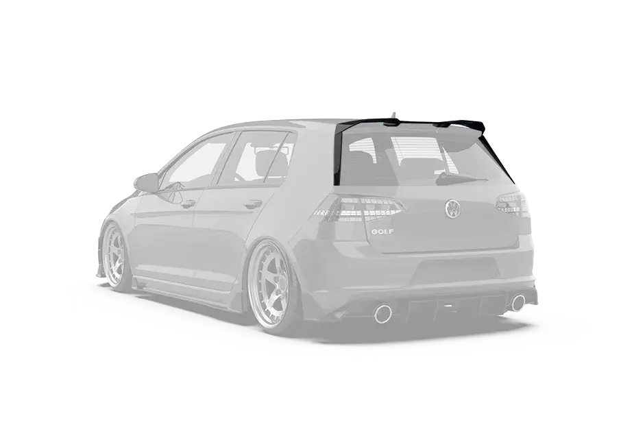 Robot Rear Roof Spoiler For Volkswagen Golf Mk7.5 1