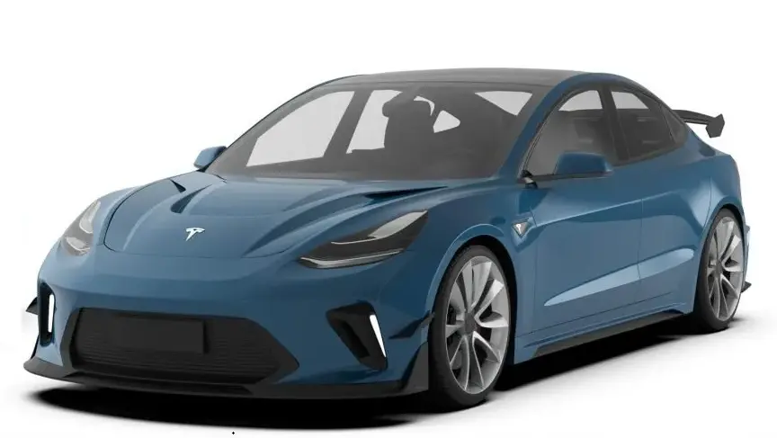 Robot "Hacker"  Narrow Body Full Body Kit For Tesla Model 3 1