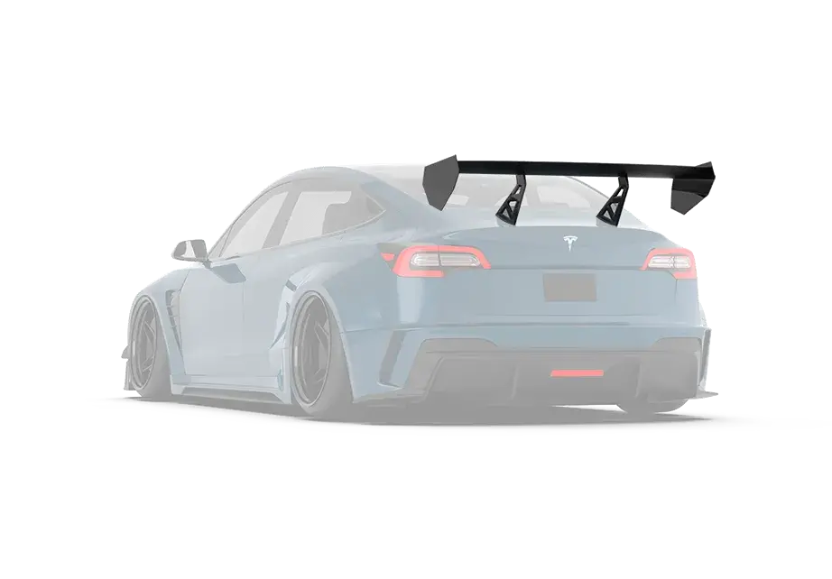 Robot "Hacker"  V2 Gt Wing For Tesla Model 3 1