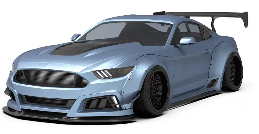 Robot "Storm" Widebody Kit  For Mustang S550.1 S550.2 2015-2022 1