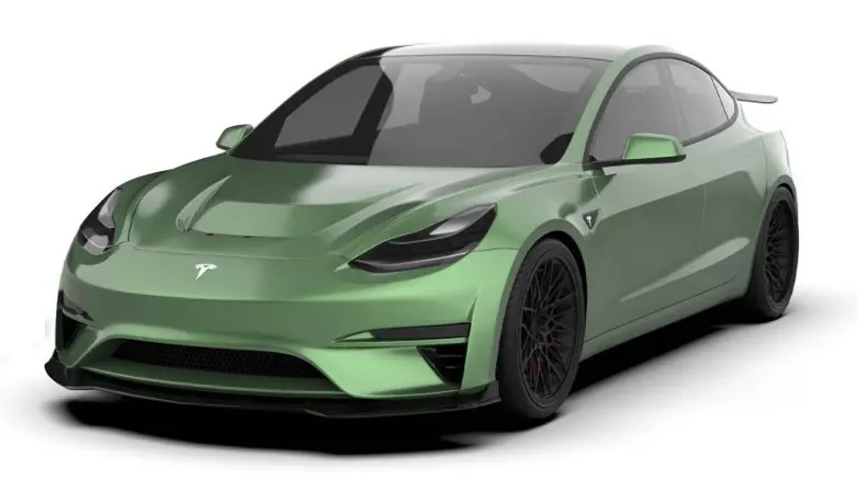 Robot "Crypton" Carbon Fiber Full Body Kit For Tesla Model 3 1