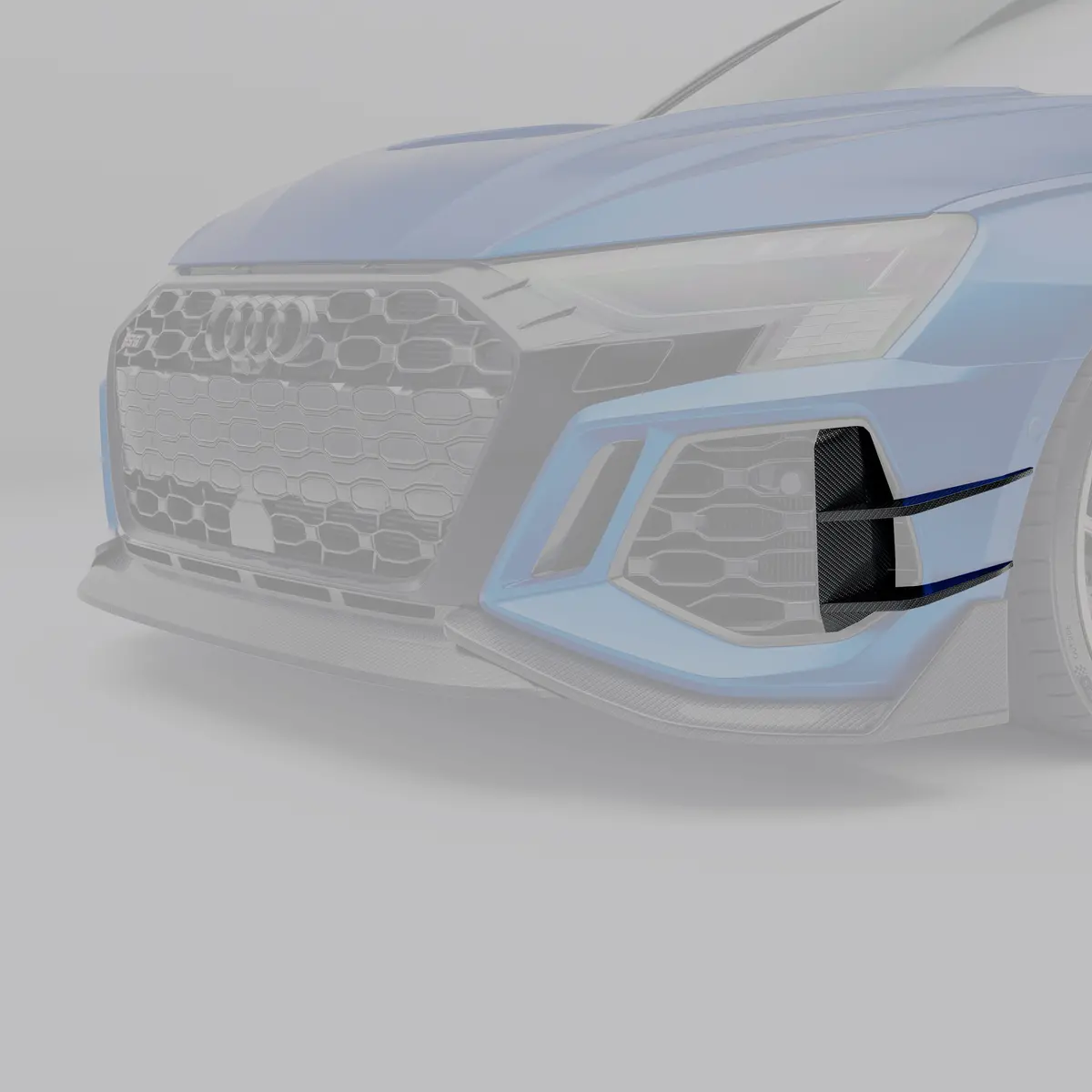 Audi Rs3 8Y Sportback Carbon Fiber Canards 2