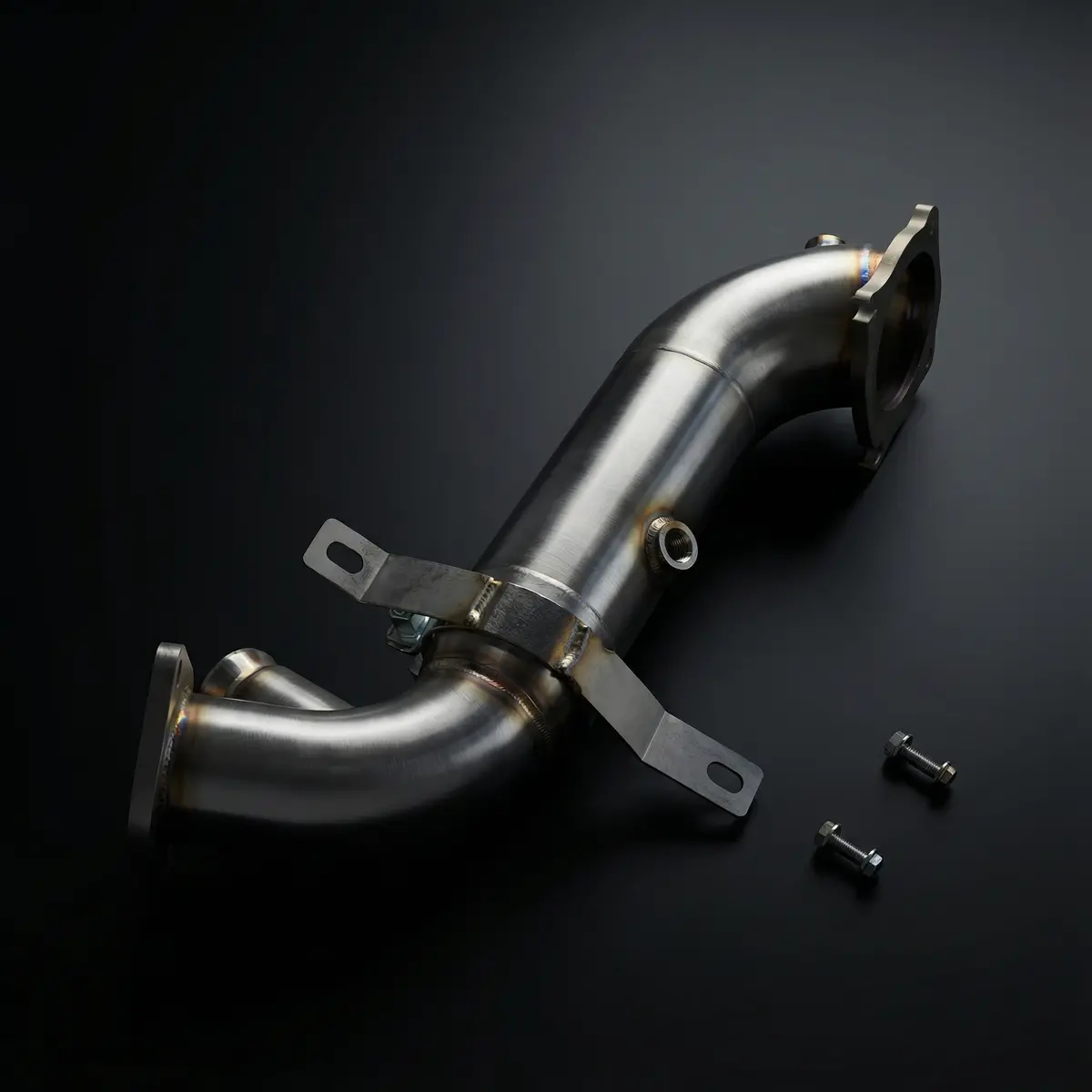 Alfa Romeo Giulia / Stelvio (2017+) 2.0T Catless Performance Downpipe | Ame Motorsport 1