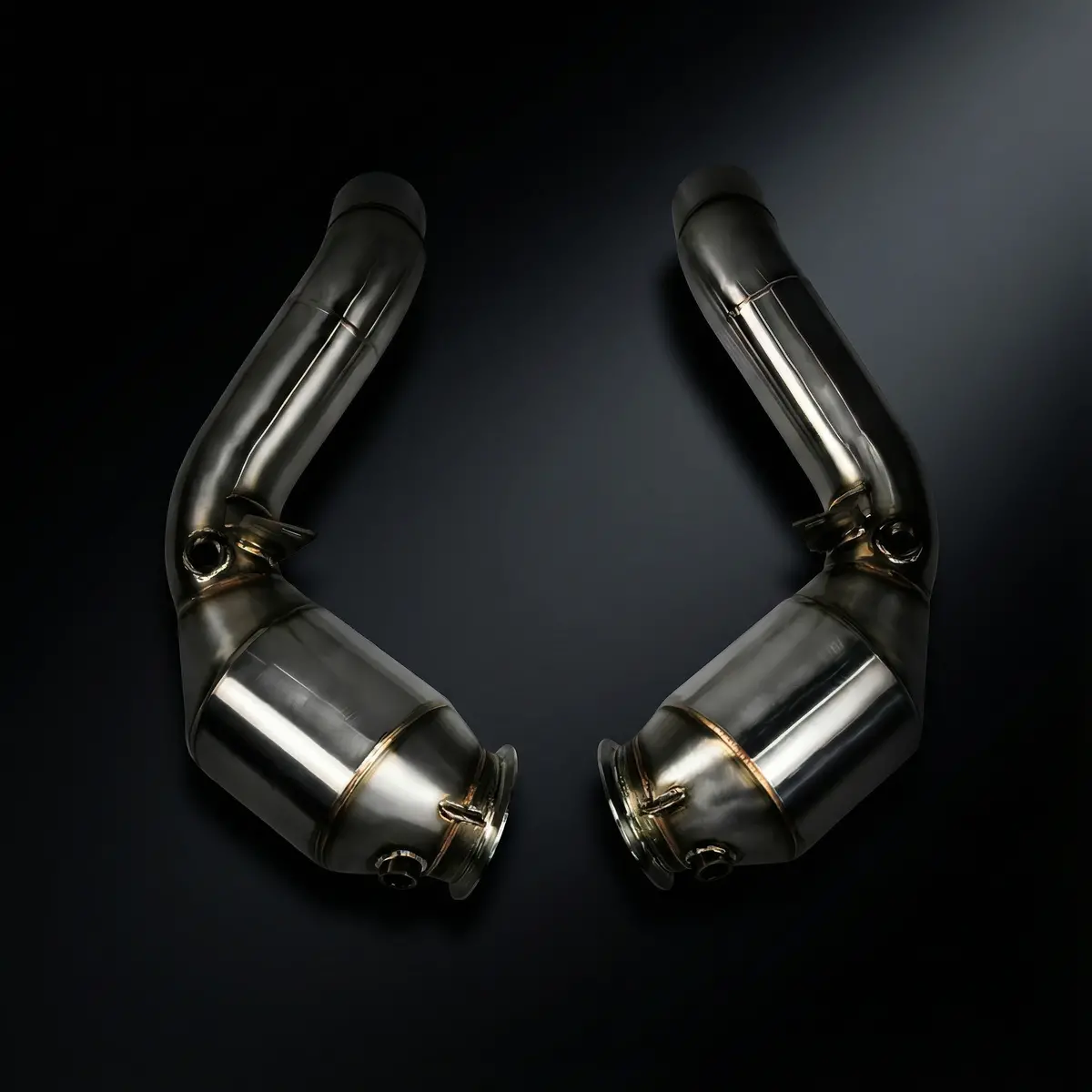 Bmw M5 (F10) / M6 (F06/F12/F13) 2011-2016 S63 4.4T Catless Downpipes | Ame Motorsport 1