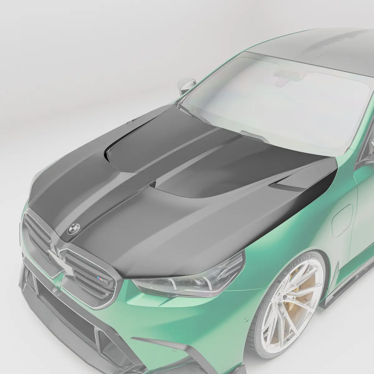 Bmw M5 G90 Carbon Fiber Hood 2