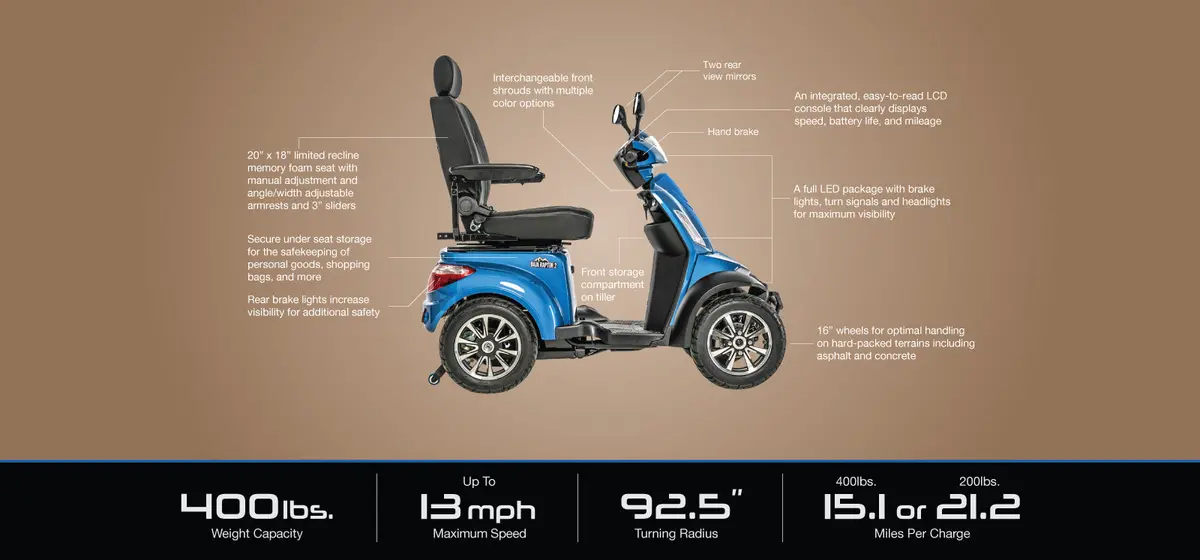 Pride Baja Raptor 2 4-Wheel 2