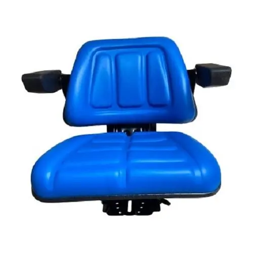 Heavy Duty Farm Tractor Seat W / Suspension / Flip Up Arm Rests 2